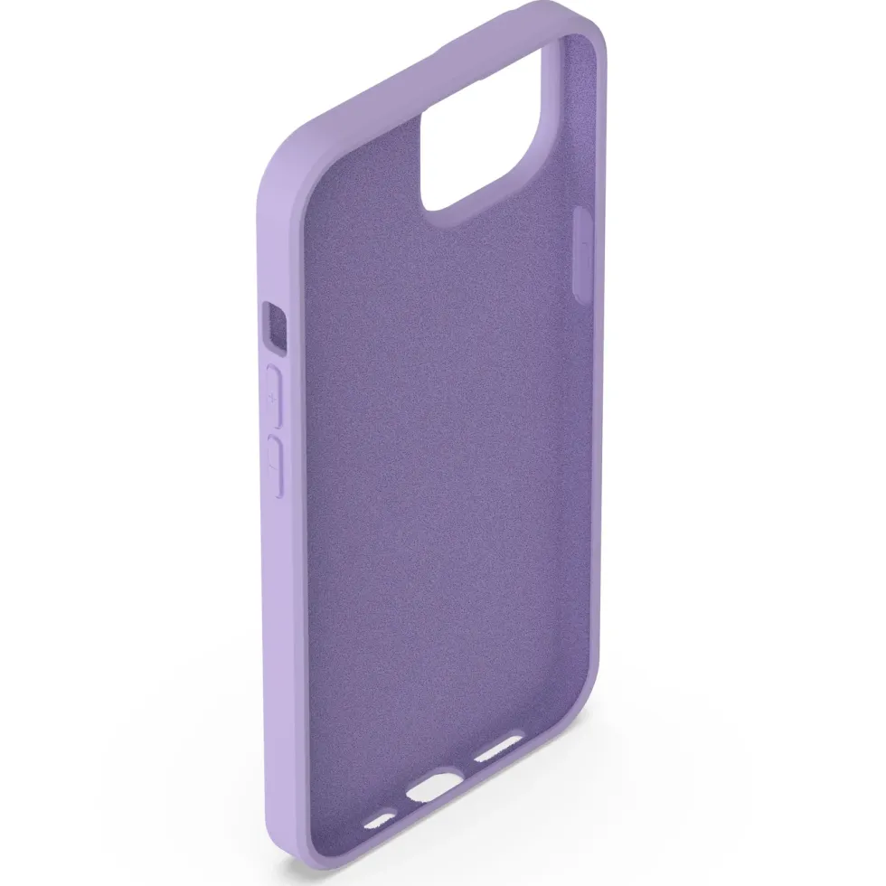 Linocell Rubber case for iPhone 14 Lavendel