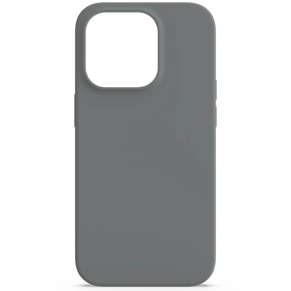 Linocell Rubber case for iPhone 14 Pro Grå