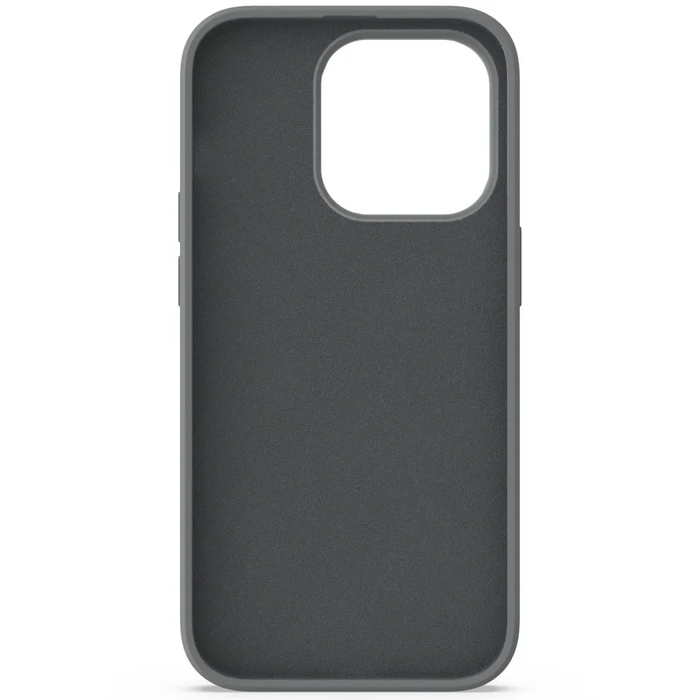 Linocell Rubber case for iPhone 14 Pro Grå