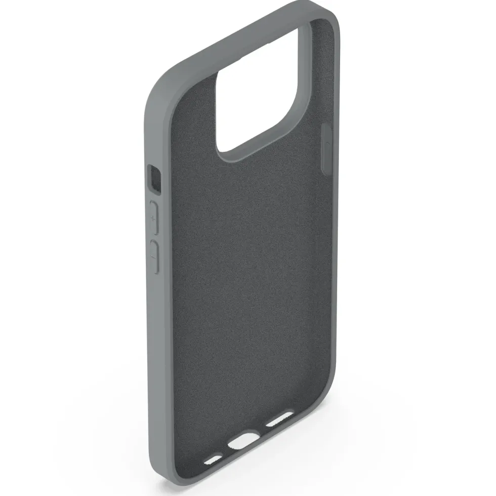 Linocell Rubber case for iPhone 14 Pro Grå
