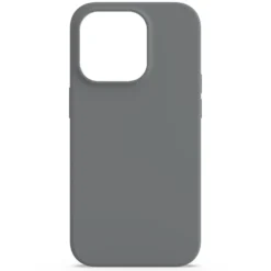 Linocell Rubber case for iPhone 14 Pro Grå