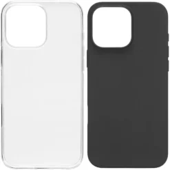 Linocell Second skin for iPhone 16 Pro Max Gjennomsiktig