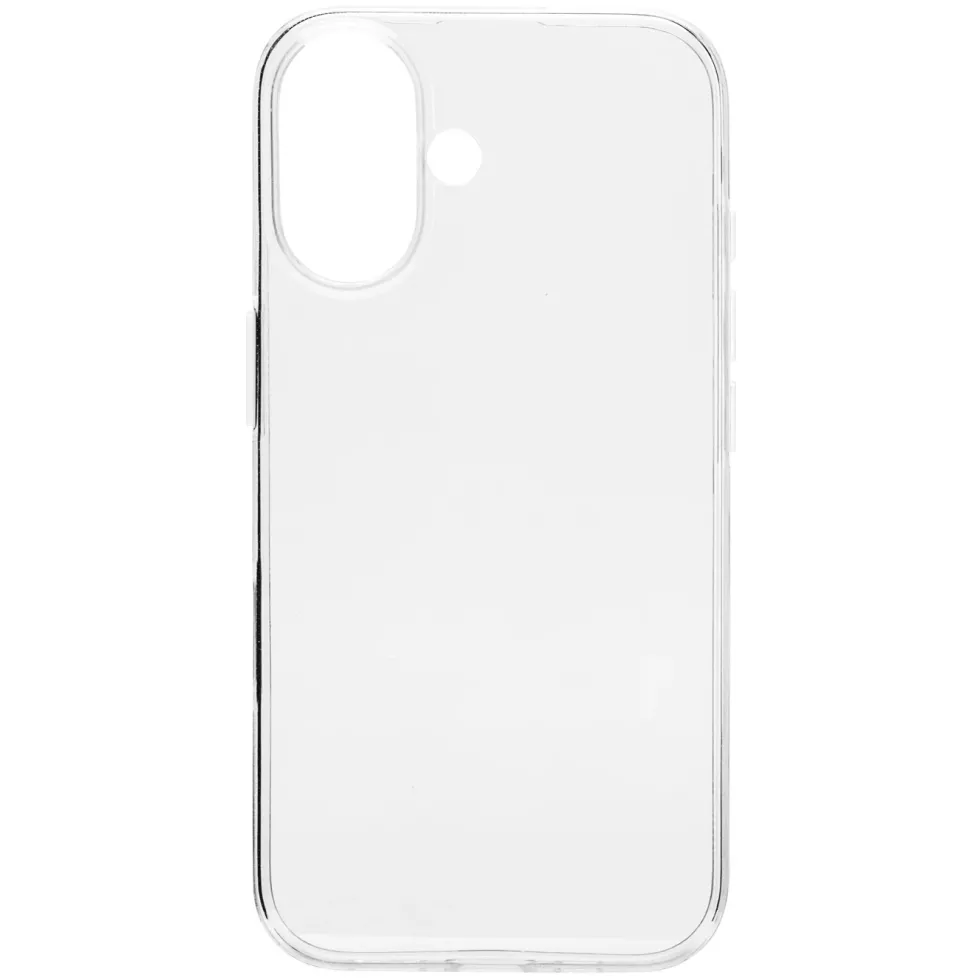 Linocell Second skin for iPhone 16 Gjennomsiktig
