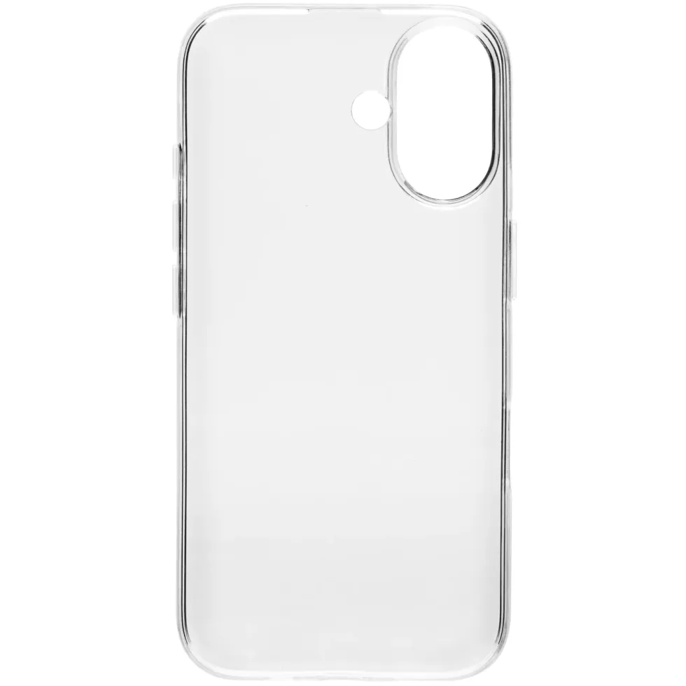 Linocell Second skin for iPhone 16 Gjennomsiktig