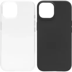 Linocell Second skin for iPhone 15 Svart