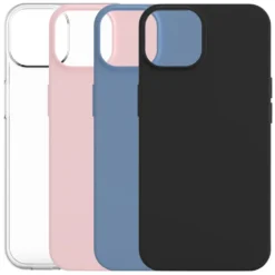 Linocell Second skin for iPhone 13, 14, 16e og 17e Gjennomsiktig