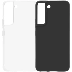 Linocell Second skin Mobildeksel for Galaxy S22 Gjennomsiktig
