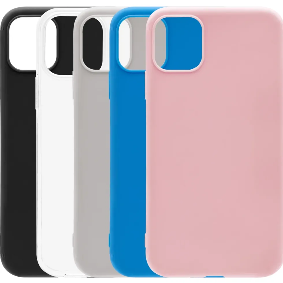 Linocell Second skin 2.0 Mobildeksel for iPhone 12 og 12 Pro Svart