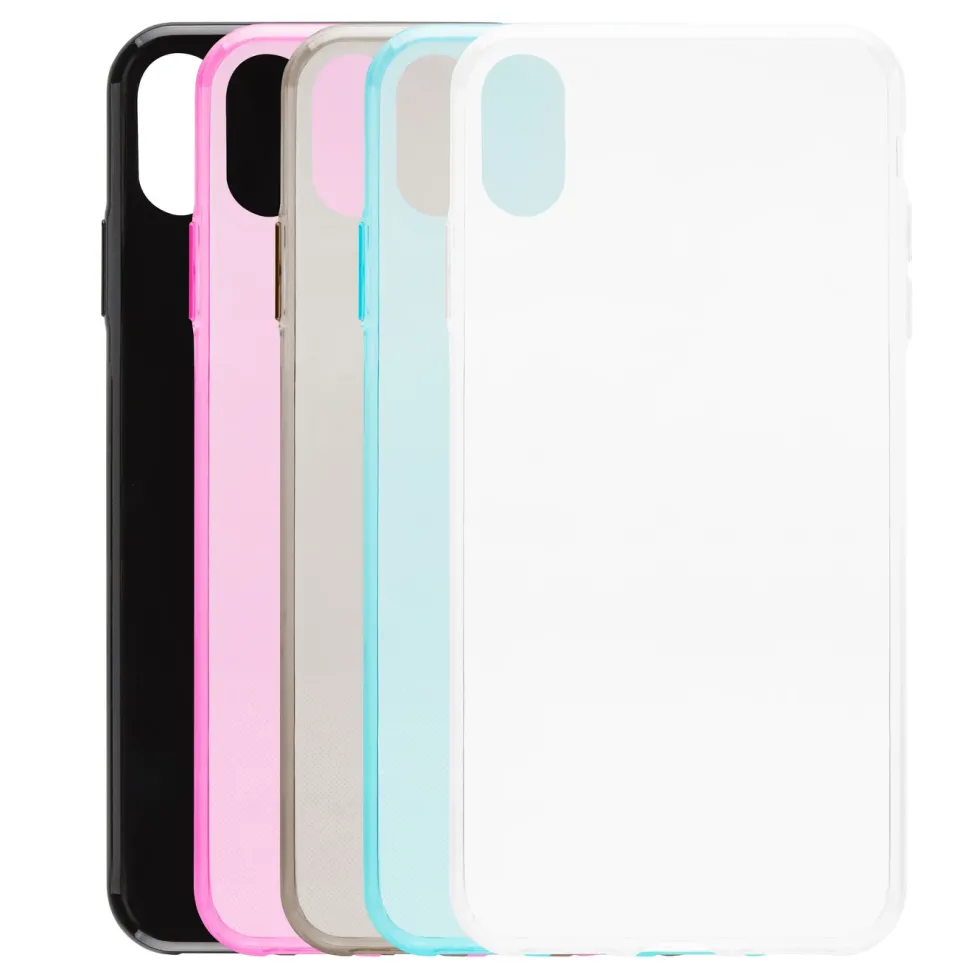 Linocell Second Skin Mobildeksel for iPhone Xs Max Gjennomsiktig
