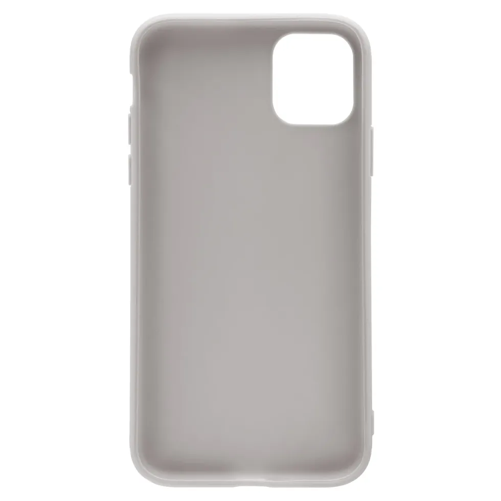 Linocell Second skin 2.0 Mobildeksel for iPhone 12 og 12 Pro Grå