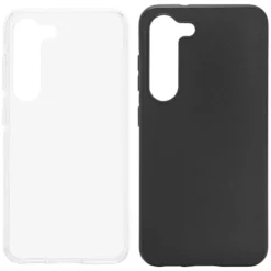 Linocell Second skin Mobildeksel for Samsung Galaxy S23 Gjennomsiktig