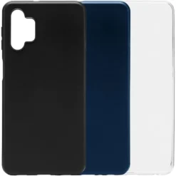 Linocell Second skin Mobildeksel for Galaxy A32 5G Blå