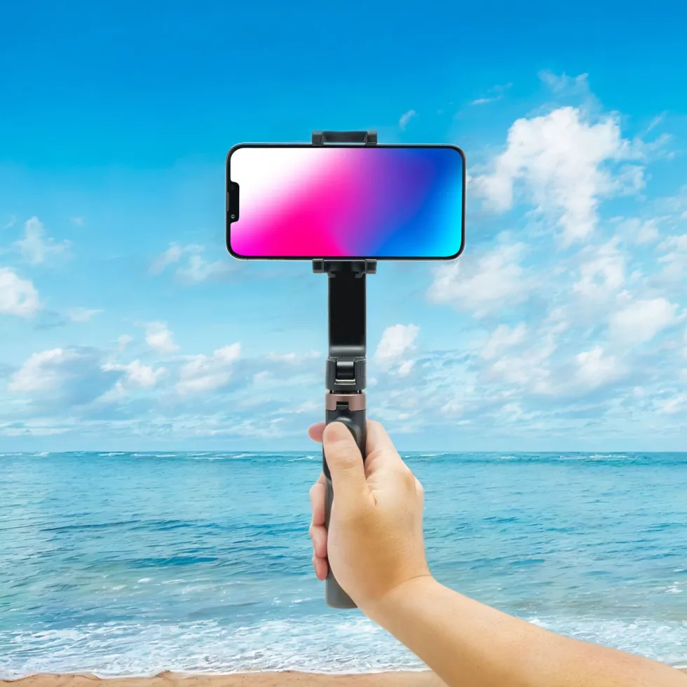 Linocell Selfiestang med gimbal gen. 2