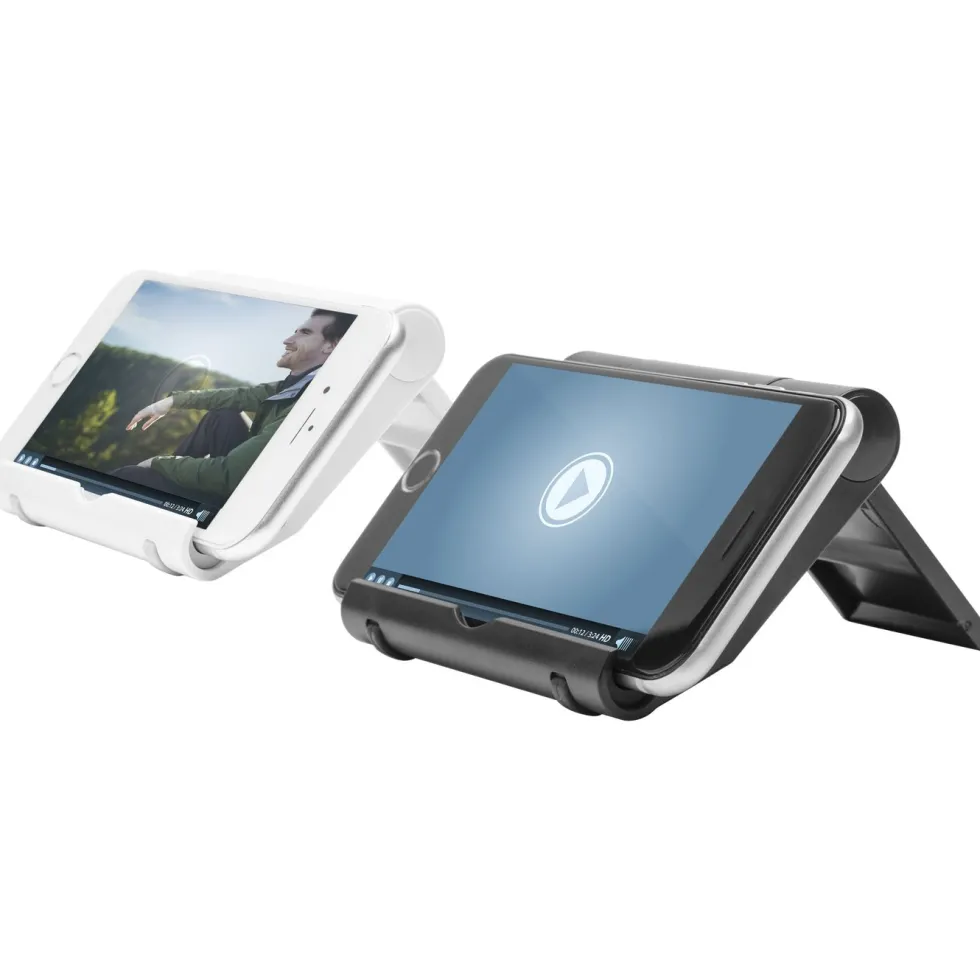 Linocell Stativ for mobiltelefon og nettbrett Hvit