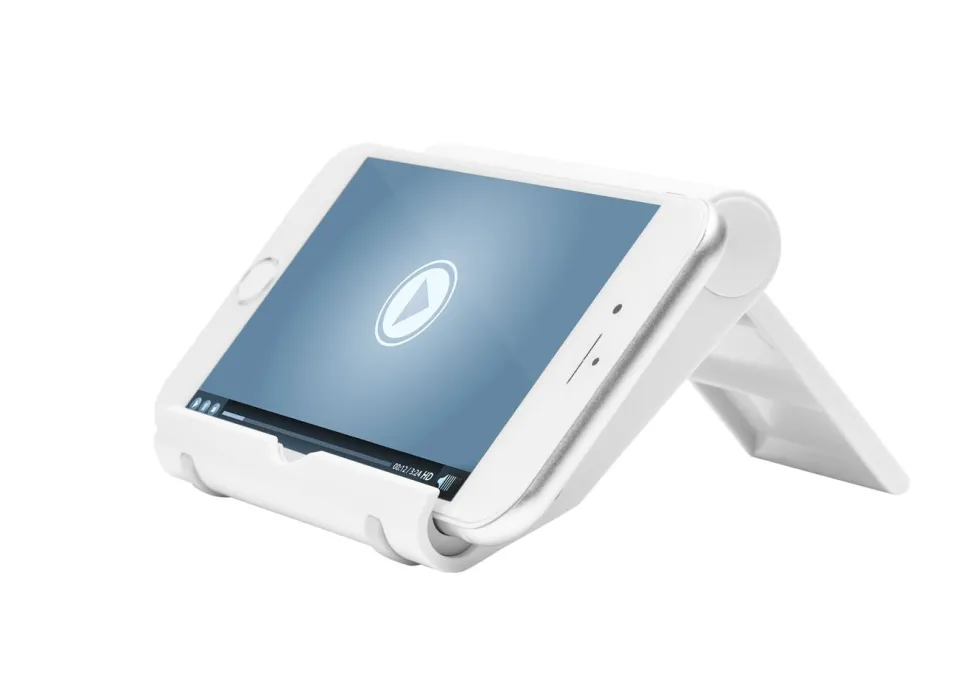 Linocell Stativ for mobiltelefon og nettbrett Hvit
