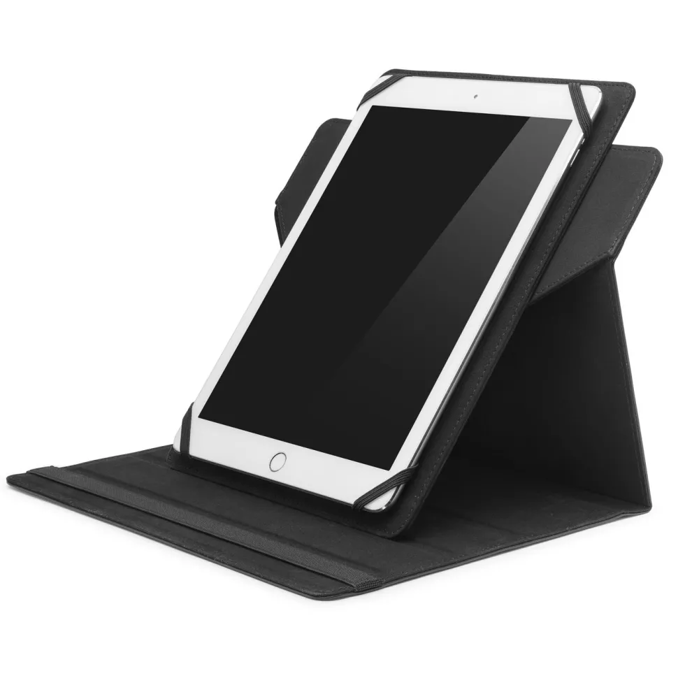 Linocell Swivel Etui for nettbrett 9–10,2" Svart