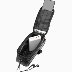 Linocell Sykkelveske med mobillomme - for rammen