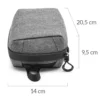 Linocell Tech Bag Oppbevaringsveske for teknologi