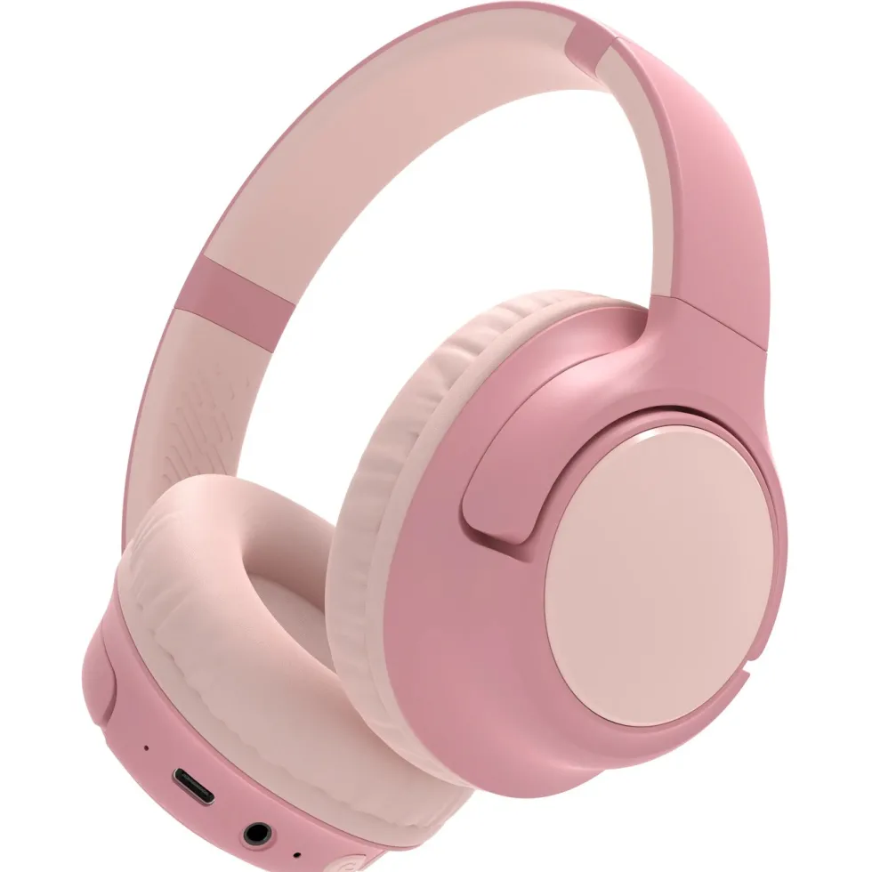 Linocell Trådløse hodetelefoner med volumbegrensning Rosa