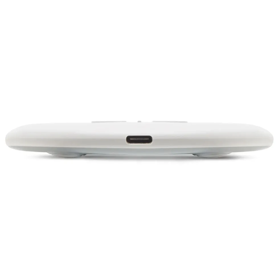 Linocell Trådløs Qi-hurtiglader 15 W Hvit