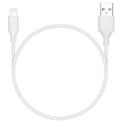 Linocell USB-A til Lightning-kabel Hvit 0,5 m