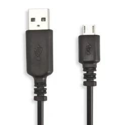 Linocell USB-A til Micro-USB-kabel Svart 2 m
