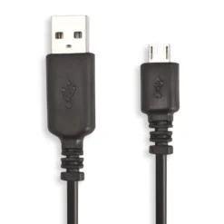 Linocell USB-A til Micro-USB-kabel Svart 2 m