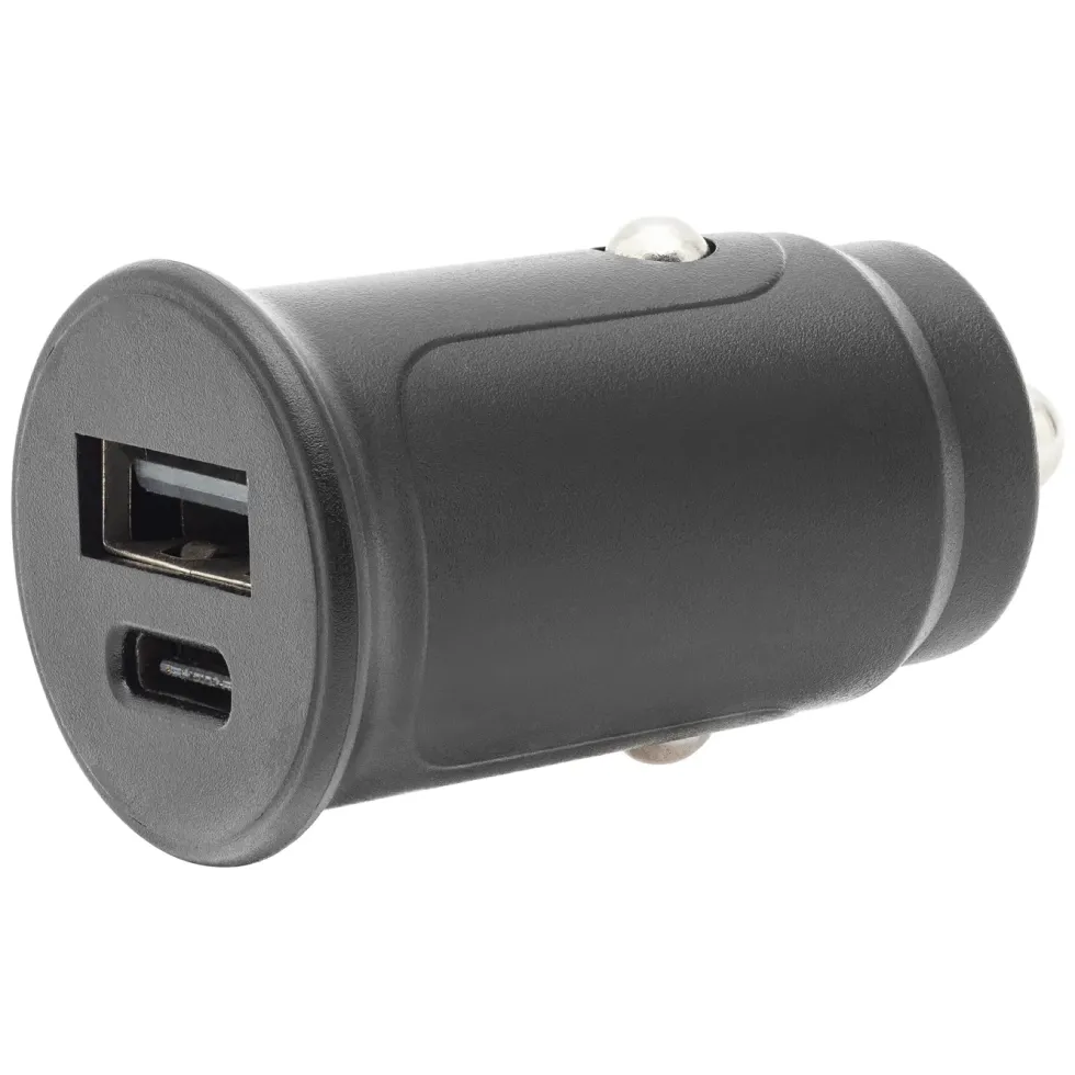 Linocell USB-billader med USB-C- og A-port