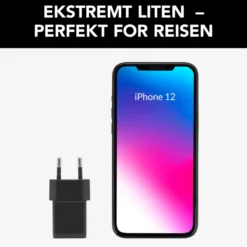 Linocell USB-C-lader med PD 20 W Svart