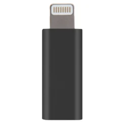 Linocell USB-C til Lightning-adapter Svart