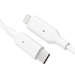 Linocell USB-C til Lightning-kabel Hvit 1 m