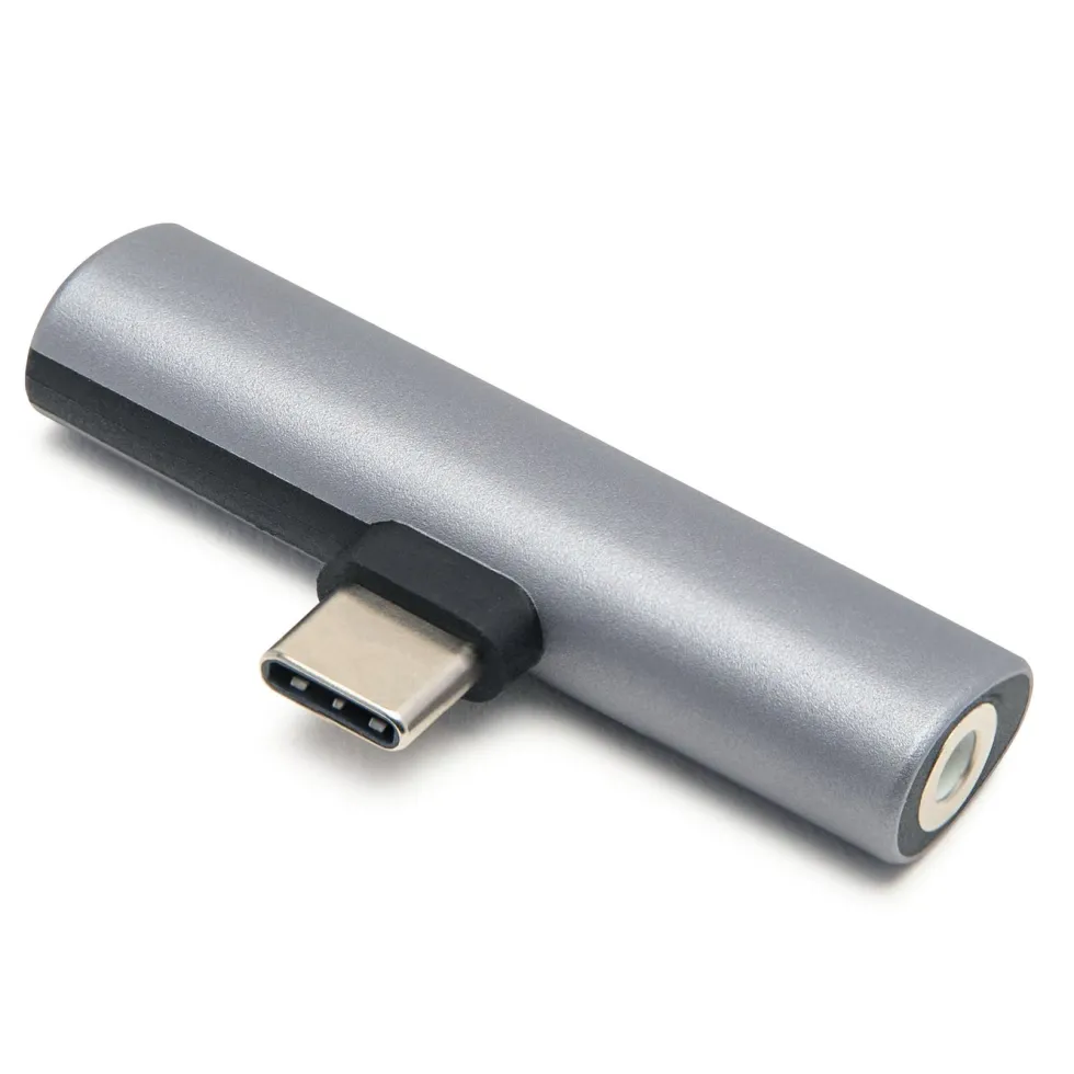 Linocell USB-C til USB-C og 3,5 mm-lydadapter
