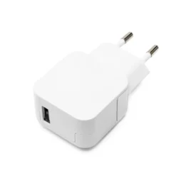 Linocell USB-lader med Micro-USB-kabel 2,4 A Hvit