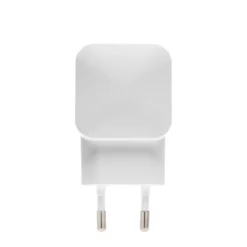 Linocell USB-lader med Micro-USB-kabel 2,4 A Hvit