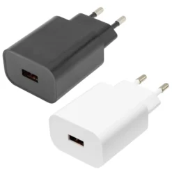 Linocell USB-lader Quick Charge 3.0 18 W Svart