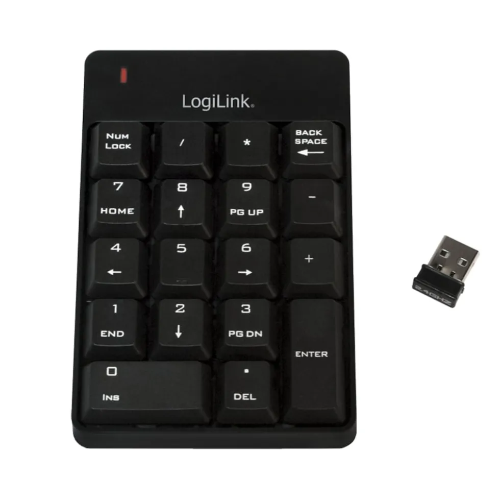 LogiLink Trådløst numerisk tastatur