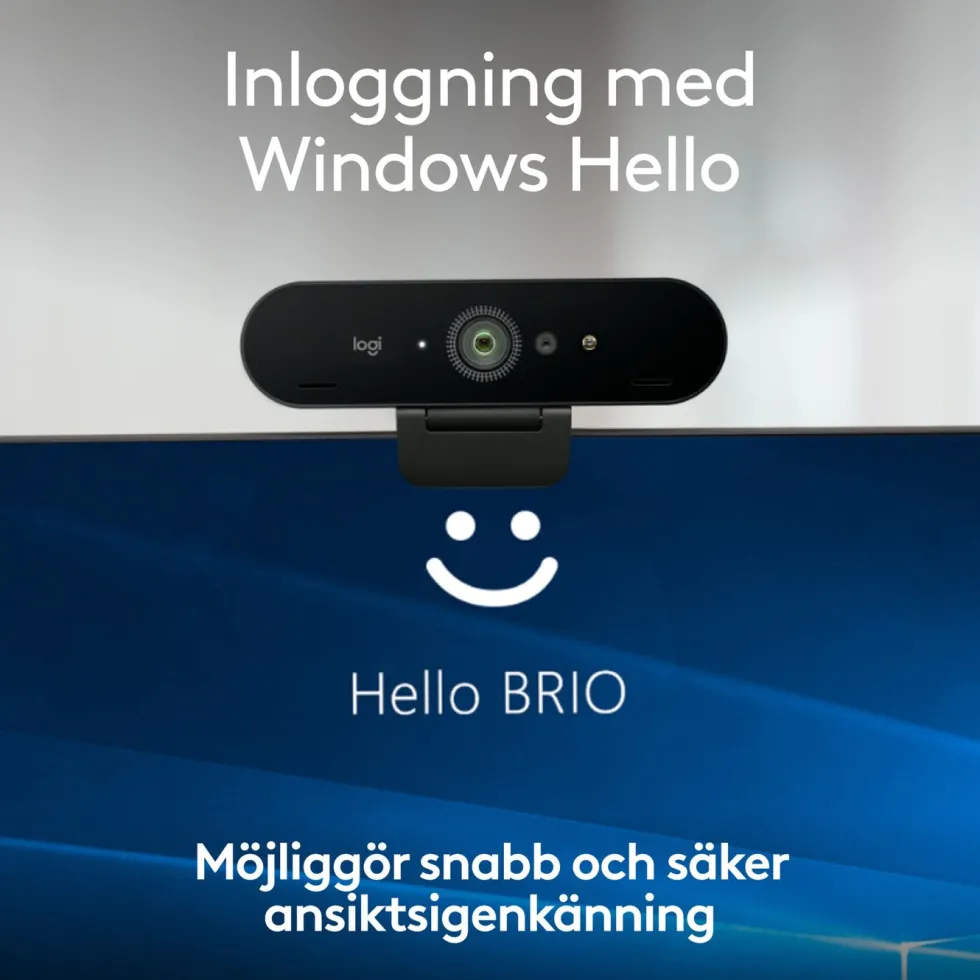 Logitech Brio 4K Webkamera