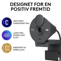 Logitech Brio 300 Webkamera med USB-C