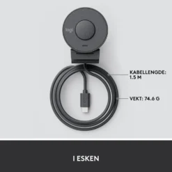 Logitech Brio 300 Webkamera med USB-C