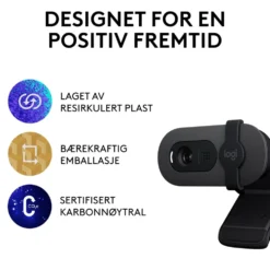 Logitech Brio 100 webkamera USB-A