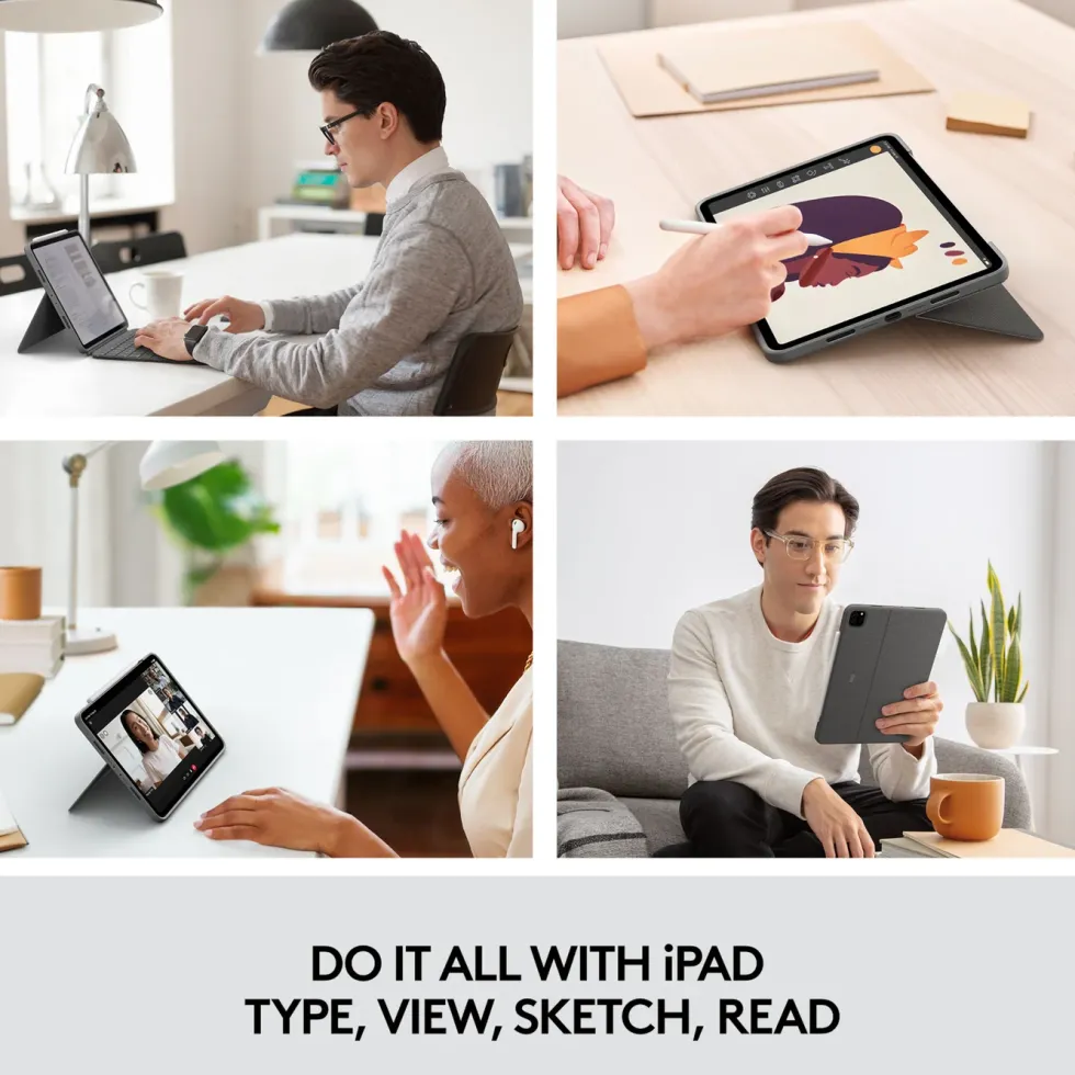 Logitech Combo Touch for iPad Pro 11" (1-4th gen.)
