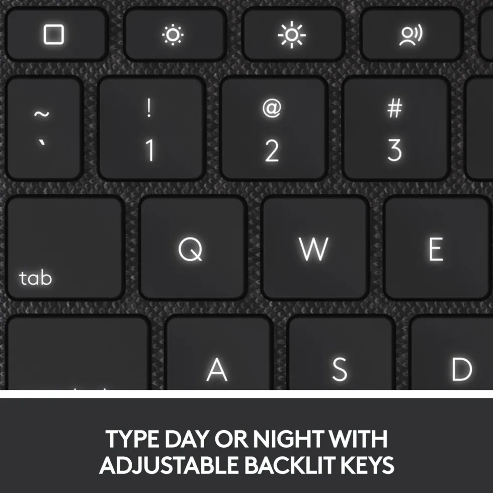 Logitech Combo Touch Tastaturetui for iPad (10. gen) og iPad (A16)