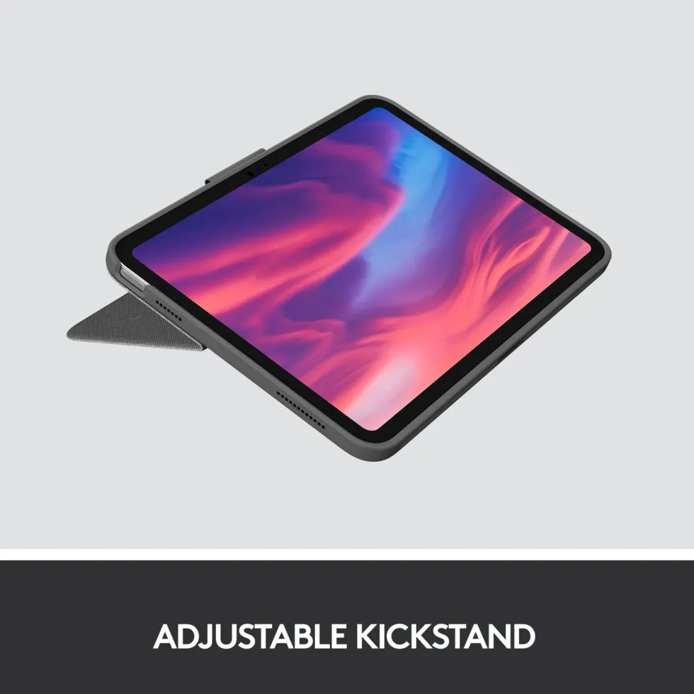Logitech Combo Touch Tastaturetui for iPad (10. gen) og iPad (A16)
