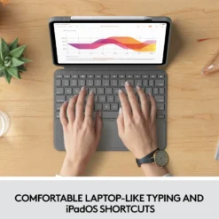 Logitech Combo Touch Tastatur for iPad Air (4.-5. gen)
