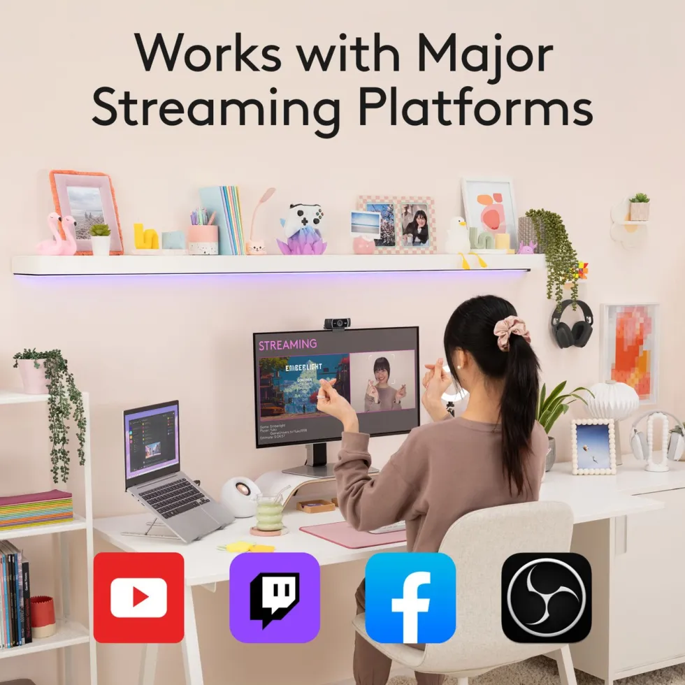 Logitech C922 Pro Stream Webkamera