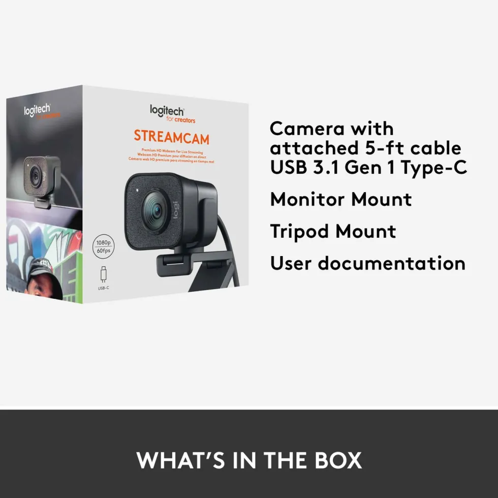 Logitech C Streamcam Webkamera