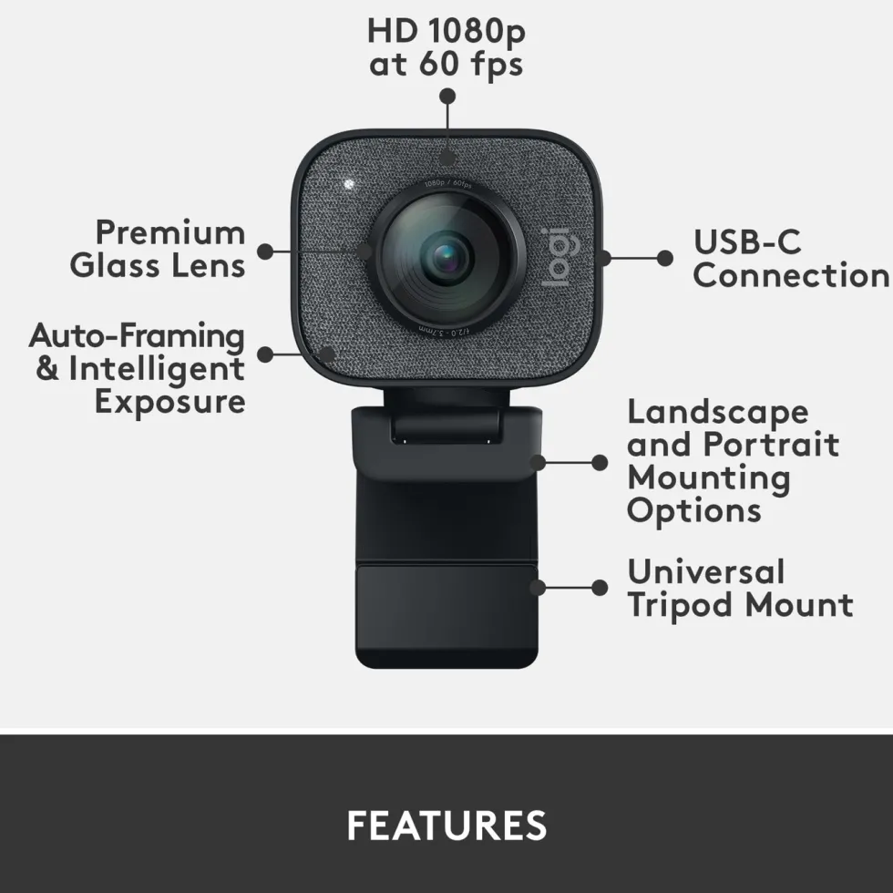 Logitech C Streamcam Webkamera