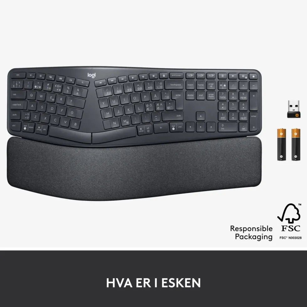 Logitech Ergo K860 Ergonomisk tastatur
