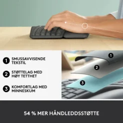 Logitech Ergo K860 Ergonomisk tastatur
