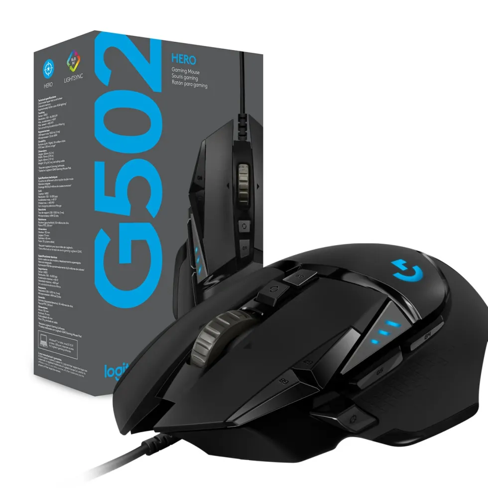 Logitech G 502 Hero Profesjonell gamingmus
